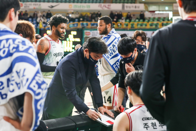 프로농구 안양 KGC인삼공사 선수단. KBL 제공