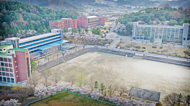 경북전문대학교 전경. 대학 제공