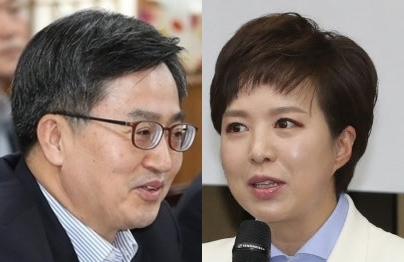 김동연, 김은혜. 연합뉴스