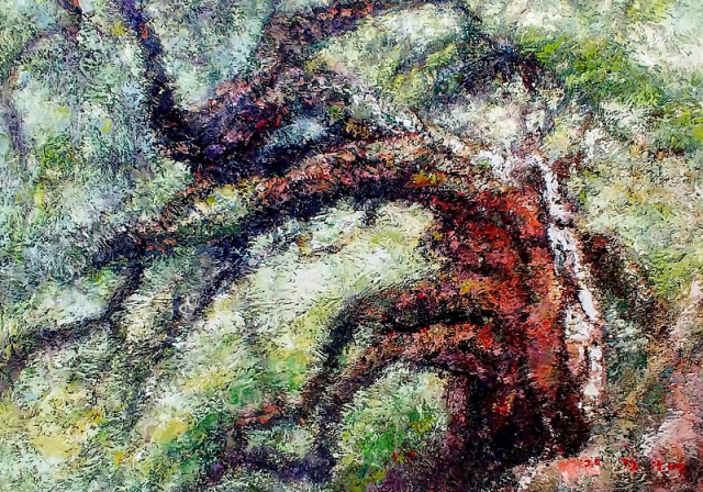 김광배, 세월, 90.9x65.1cm, 2020.