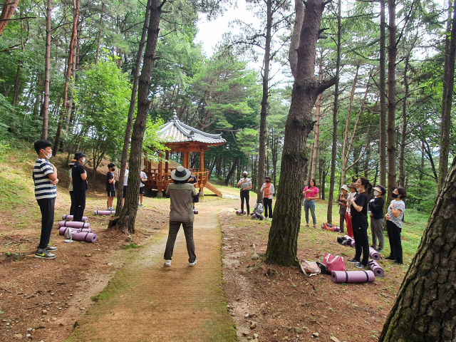 경북 성주군이 가야산역사신화공원 일대에서 운영하고 있는 