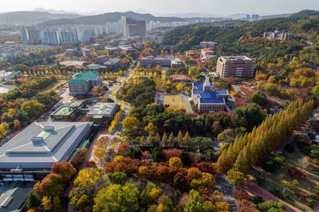 계명대학교 캠퍼스 전경