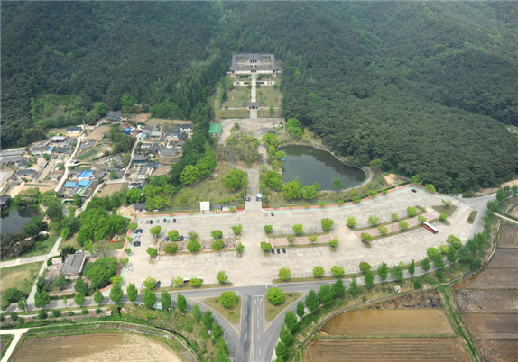 경주 통일전과 주변 모습. 경북도 제공