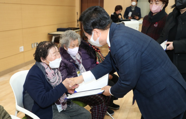 한글배달교실 수료식