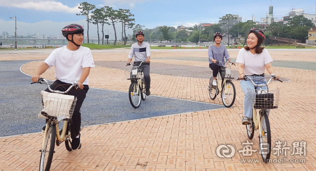 자전거 타는 모습(기사 내용과 관련 없음). 매일신문DB