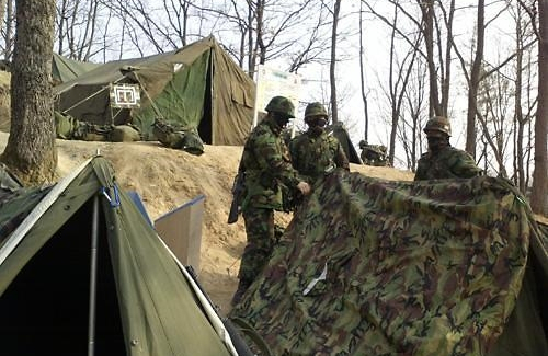 혹한기 훈련 관련, 기사 내용과 상관 없는 자료사진. 연합뉴스