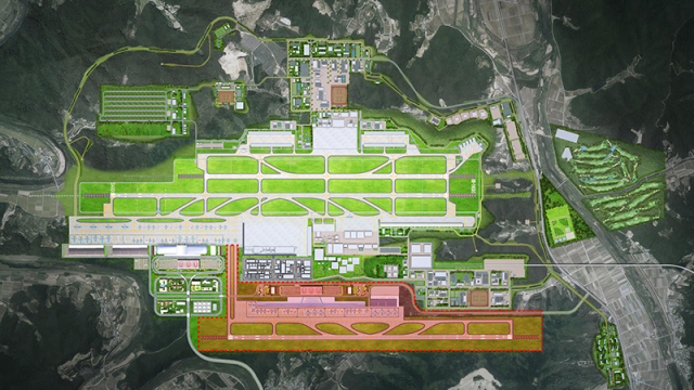 대구경북 신공항 조감도. 대구시 제공