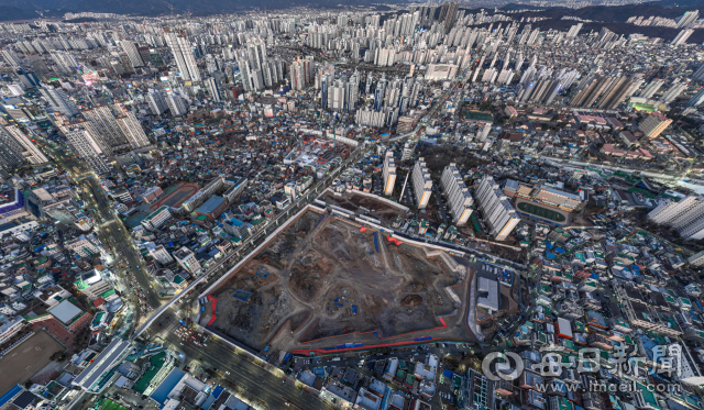 대구 시내의 한 건설현장. 매일신문 DB