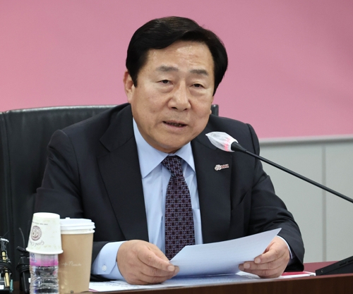 김기문 중기중앙회 회장. 연합뉴스.