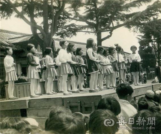 경산초등학교의 1970년대 학교 학예회 모습. 경산교육지원청 제공