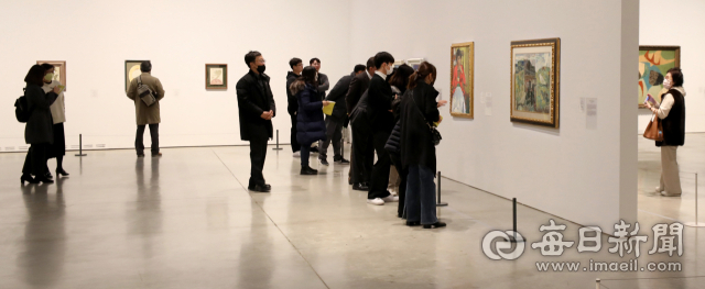 지난 2월 21일 대구 수성구 대구미술관에서 개막한 이건희 컬렉션 한국근대현대미술 특별전 