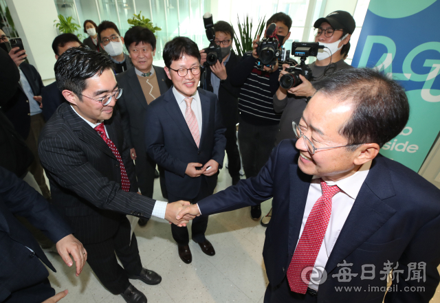 22일 오후 대구 북구 삼성창조캠퍼스 내 혁신센터에서 열린 