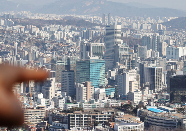 서울 시내 전경. 연합뉴스