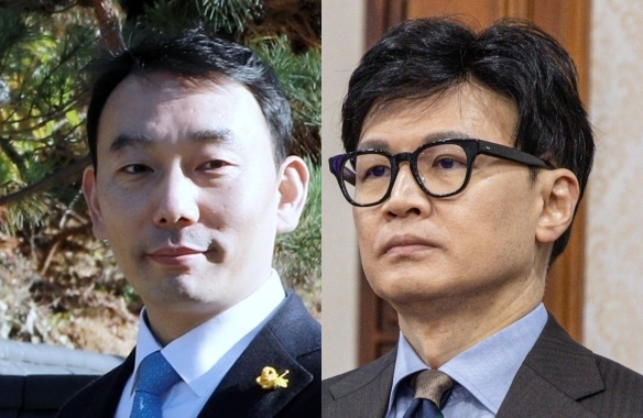 김용민, 한동훈. 김용민 국회의원 페이스북, 연합뉴스