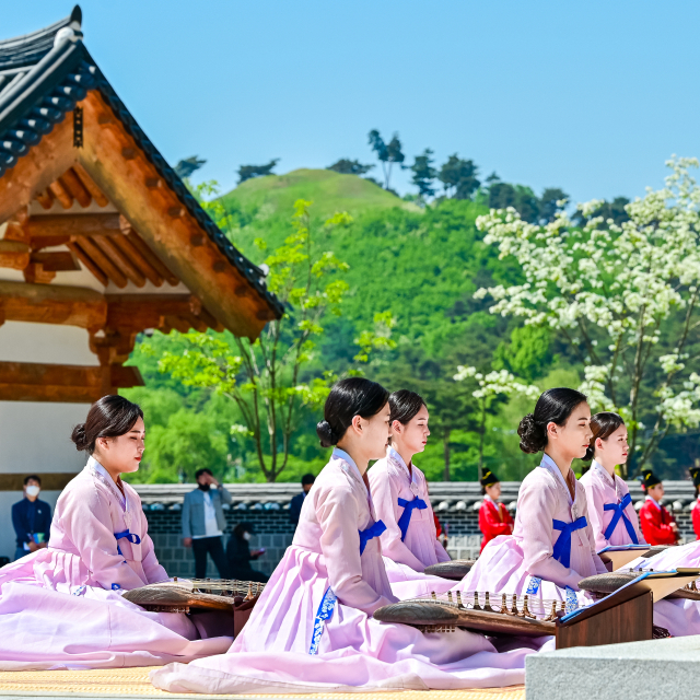 대가야축제 가야금 공연 장면. 고령군 제공.