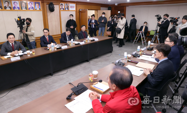 원희룡 국토교통부 장관이 20일 오후 대구시청 산격청사에서 열린