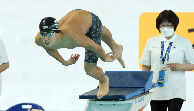 한국 수영 기대주 황선우, 자유형 200ｍ 올 세계랭킹 1위 기록