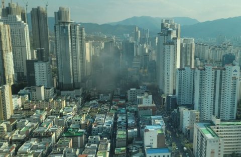 [속보] 대구 수성구 범어네거리 인근 화재