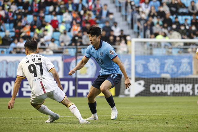 대구FC의 공격수 고재현. 대구FC 제공