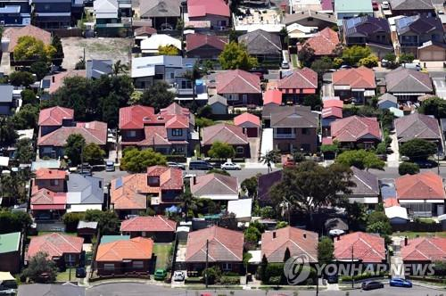 밀려드는 이민으로 주택난이 심각해지고 있는 호주. 시드니의 한 주택가 전경. 연합뉴스