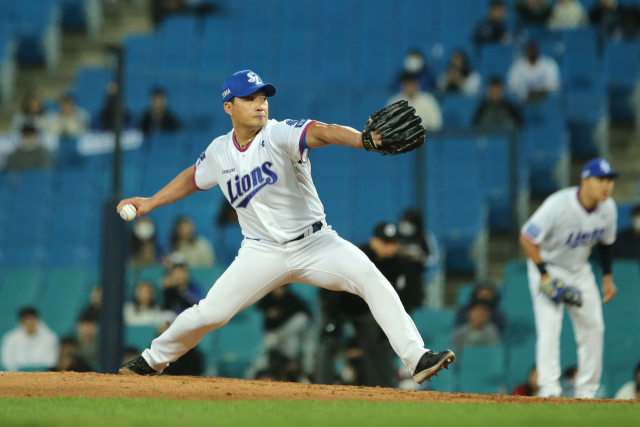 삼성 라이온즈의 오승환. 마무리 보직을 잠시 내려놓은 오승환은 3일 선발 등판을 통해 투구 밸런스 찾기에 나선다. 삼성 제공