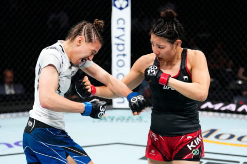 UFC 여성 파이터 김지연, 반칙 2점 감점 '5연패'