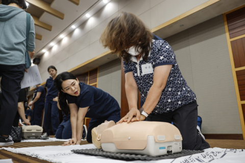 경북도의사회 의료 가족 대상 심폐소생술(CPR) 교육