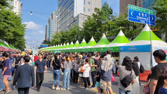 파워풀대구페스티벌에 참여한 수많은 시민들. 대구예총 제공.