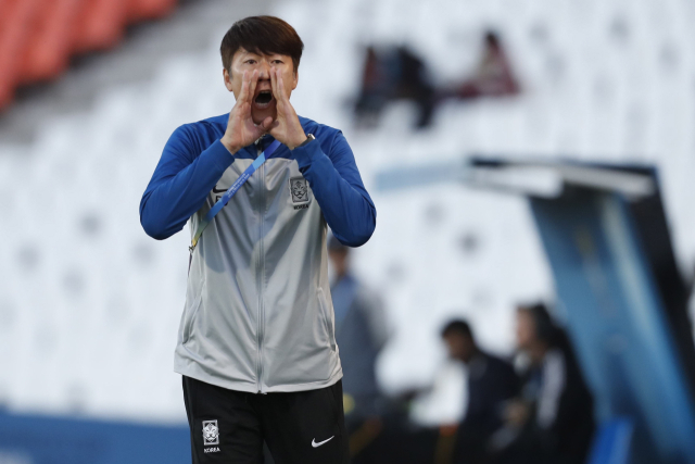 아르헨티나에서 열리고 있는 2023 FIFA U-20 월드컵에 한국 남자축구 대표팀을 이끌고 참가한 김은중 감독. EPA연합뉴스