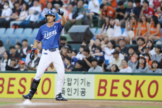 2023 KBO 올스타전 베스트12 투표에서 외야수 부문 드림 올스타로 선정된 구자욱. 삼성 제공