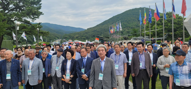 나라사랑 인문학 제5강이 진행된 칠곡 다부동 전적지. 재경시도민회제공