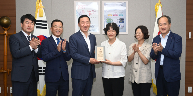 한국전력기술 김성암 사장이 11일, 국가유공자 취업지원 및 호국보훈 인식제고에 기여한 공로를 인정받아 국가보훈부로부터 