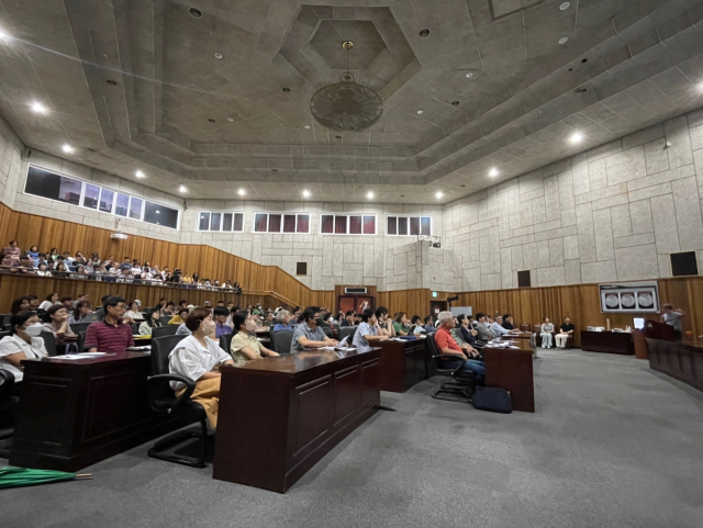 지난 15일 대구문화예술회관 달구벌홀에서 