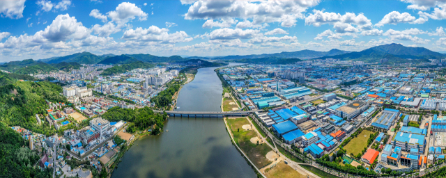 반도체 소재부품 특화단지로 지정된 구미국가산업단지. 구미시 제공