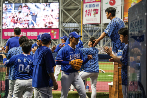 삼성, 꼴찌 탈출 보인다…키움 잡고 3연승 질주