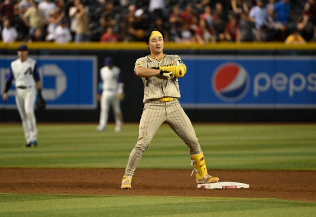 미국프로야구 메이저리그(MLB) 샌디에이고 파드리스의 김하성. 연합뉴스