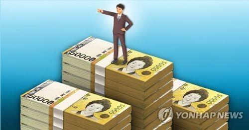 전 세계 백만장자 50명 중에 1명이 한국인(총 125만4천명). 연합뉴스