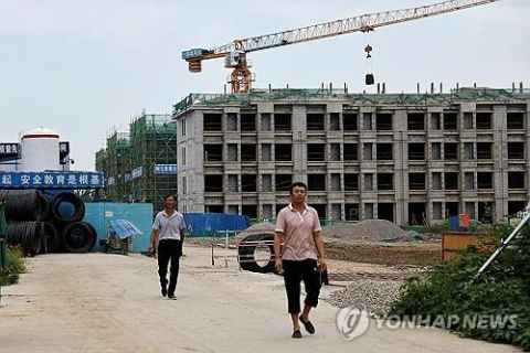 중국 비구이위안이 진행 중인 건설 현장. 로이터=연합뉴스