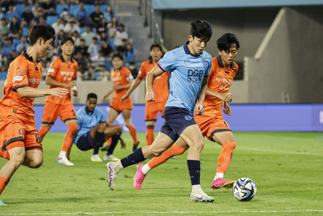 대구FC의 신예 공격수 고재현. 대구FC 제공