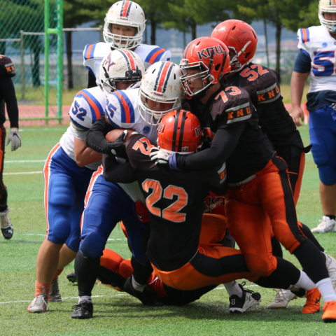 영남대, 대경미식축구 추계 대학리그 1부 둘째 주 경기서 승전보