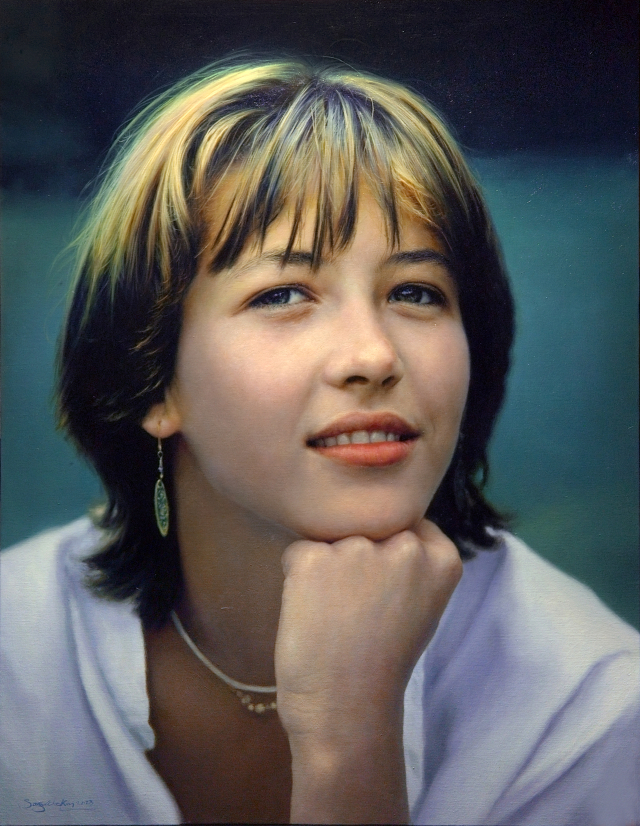 김상우, Sophie, 116.8X91cm, oil on canvas, 2023.