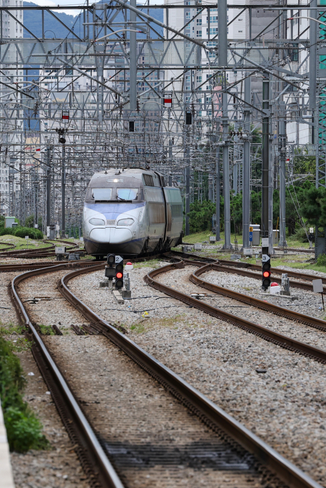 KTX 열차. 연합뉴스