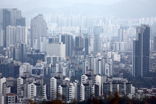 남산에서 바라본 서울 시내 모습. 연합뉴스