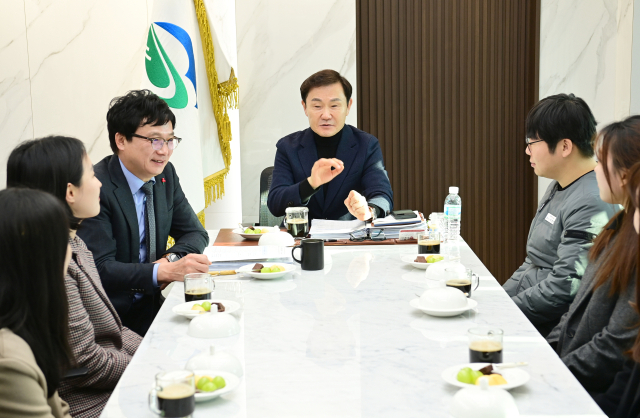 고령군 단체장·새내기 직원 함께하는 