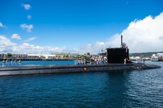 미국 해군의 버지니아급 원자력추진잠수함 미주리함. 미 해군 제공