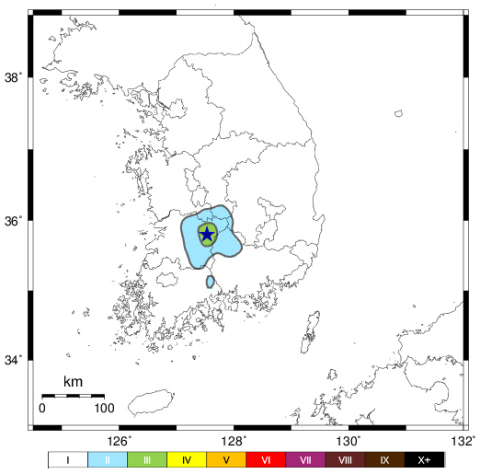 [속보] 전북 장수 규모 3.0 지진
