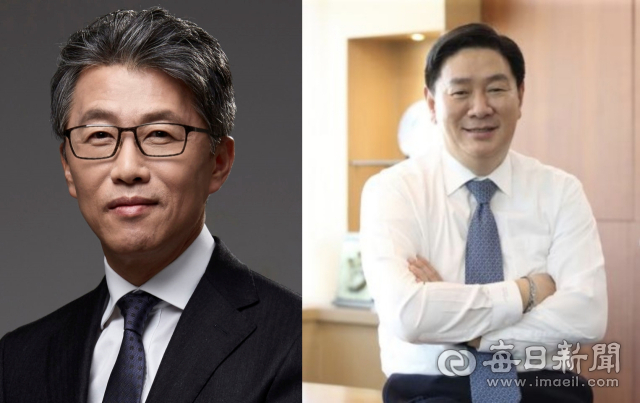 (좌측부터)오규식 LF 대표이사 부회장, 허연수 GS리테일 부회장. 전지선 기자