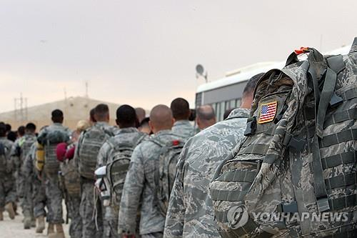 이라크 주둔 미군[AFP 연합뉴스 자료사진]