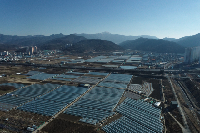 대구 제2국가산업단지는 미래모빌리티 산업의 중심이 될 전망이다. 제2국가산단이 들어설 대구 달성군 화원읍·옥포읍 조성 예정지. 대구시 제공.