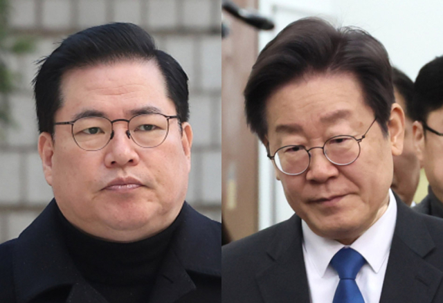 이재명(오른쪽), 유동규. 연합뉴스